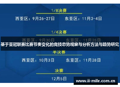 基于亚冠联赛比赛节奏变化的竞技态势观察与分析方法与趋势研究 基于亚冠联赛比赛节奏变化的竞技态势观察与分析方法与趋势研究